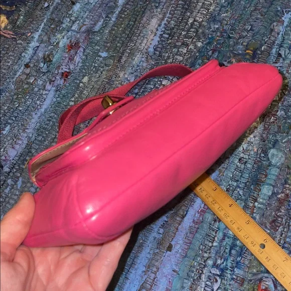 Coach Campbell Pink Leather Crossbody Bag - Picture 7 of 13